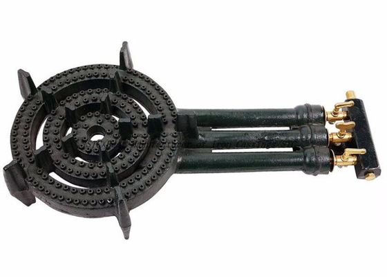 LPG/액화천연가스 3 관 무쇠 가스 버너 3 반지 옥외 바베큐 야영