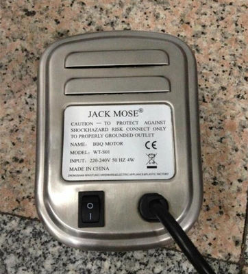 스테인리스 BBQ 석쇠 불고기집 모터, 전기 바베큐 석쇠 모터